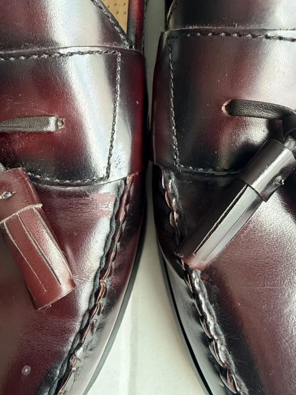 Bass Harrison Leather Loafers